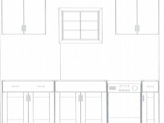 Kitchen Design 2-D
