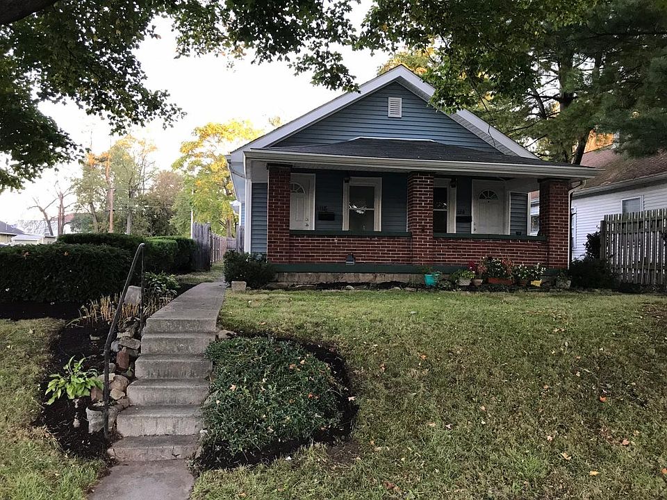 Front view of the house