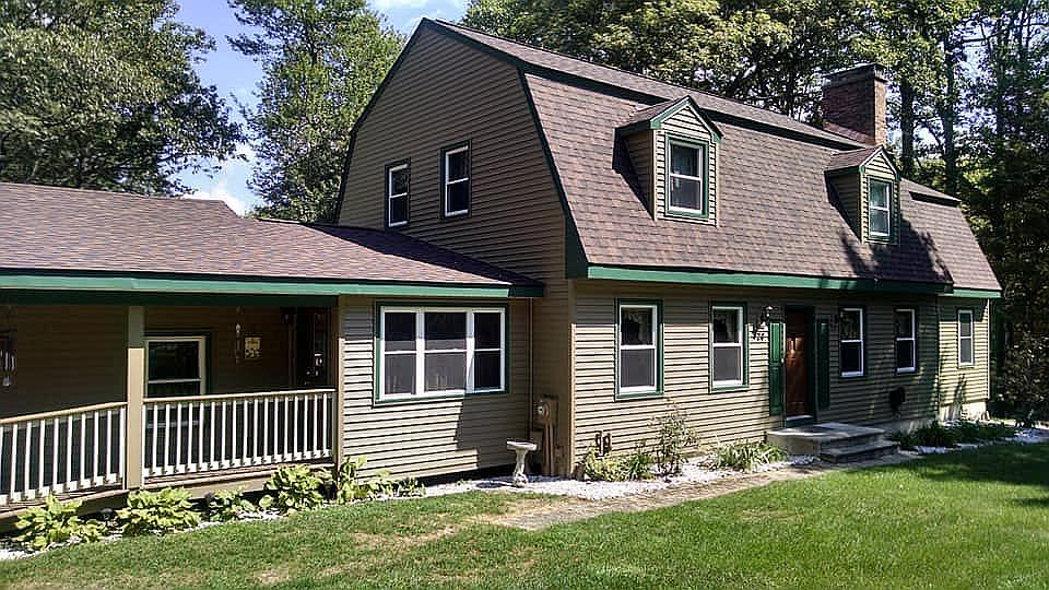 New siding, roof & gutters