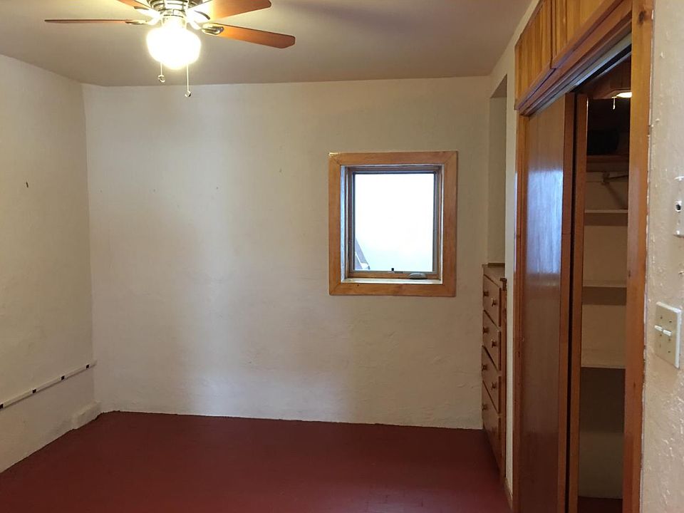 Bedroom with built in and closet 