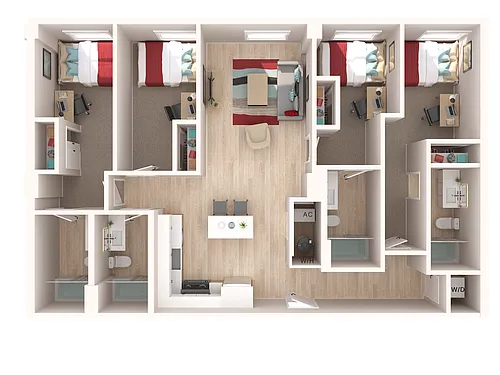 Floor plan The Alloy