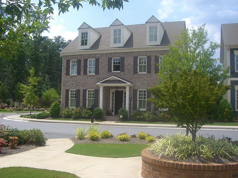 Front of house from park