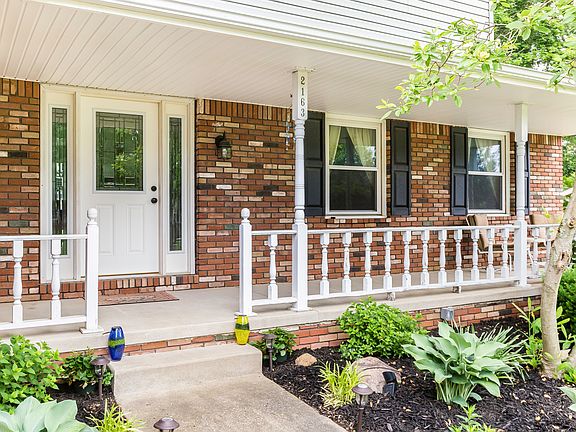 Welcoming front porch