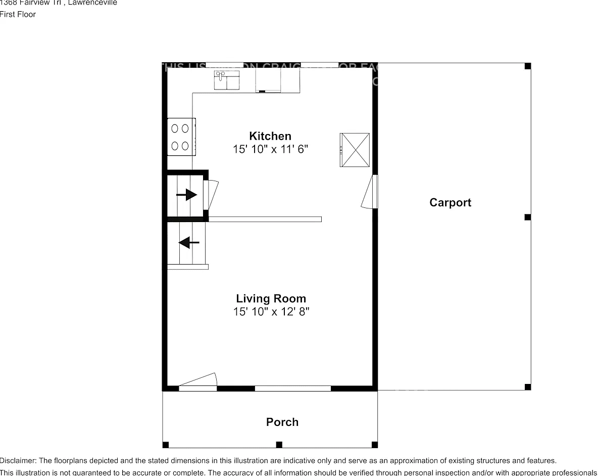 1368 Fairview Trl Lawrenceville, GA 30043 — Photo 4