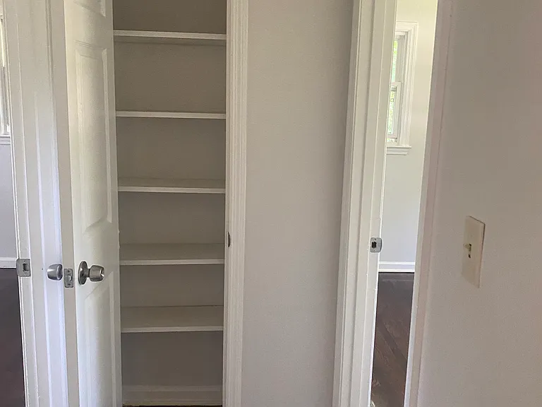 Hallway linen closet