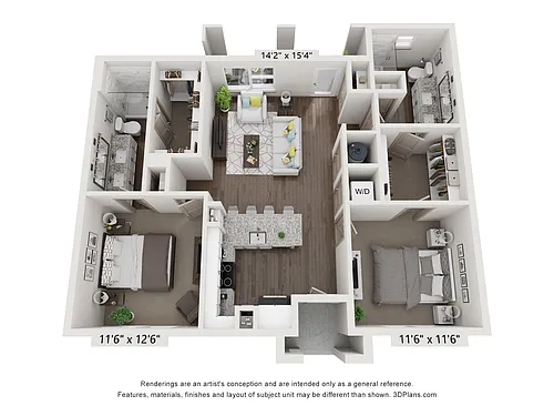Floor plan B1