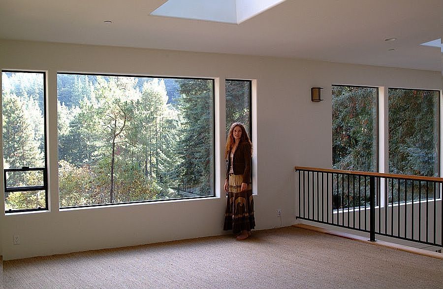 Interior second floor view to front