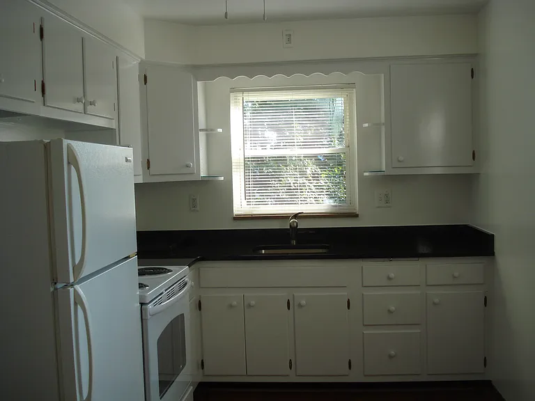 kitchen with granite countertops