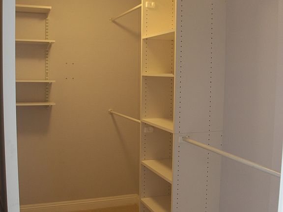 Walk-in closet in Master
