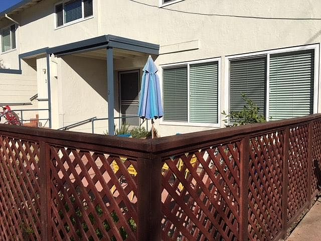 Private patio