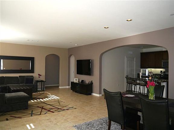 View of living room from entry