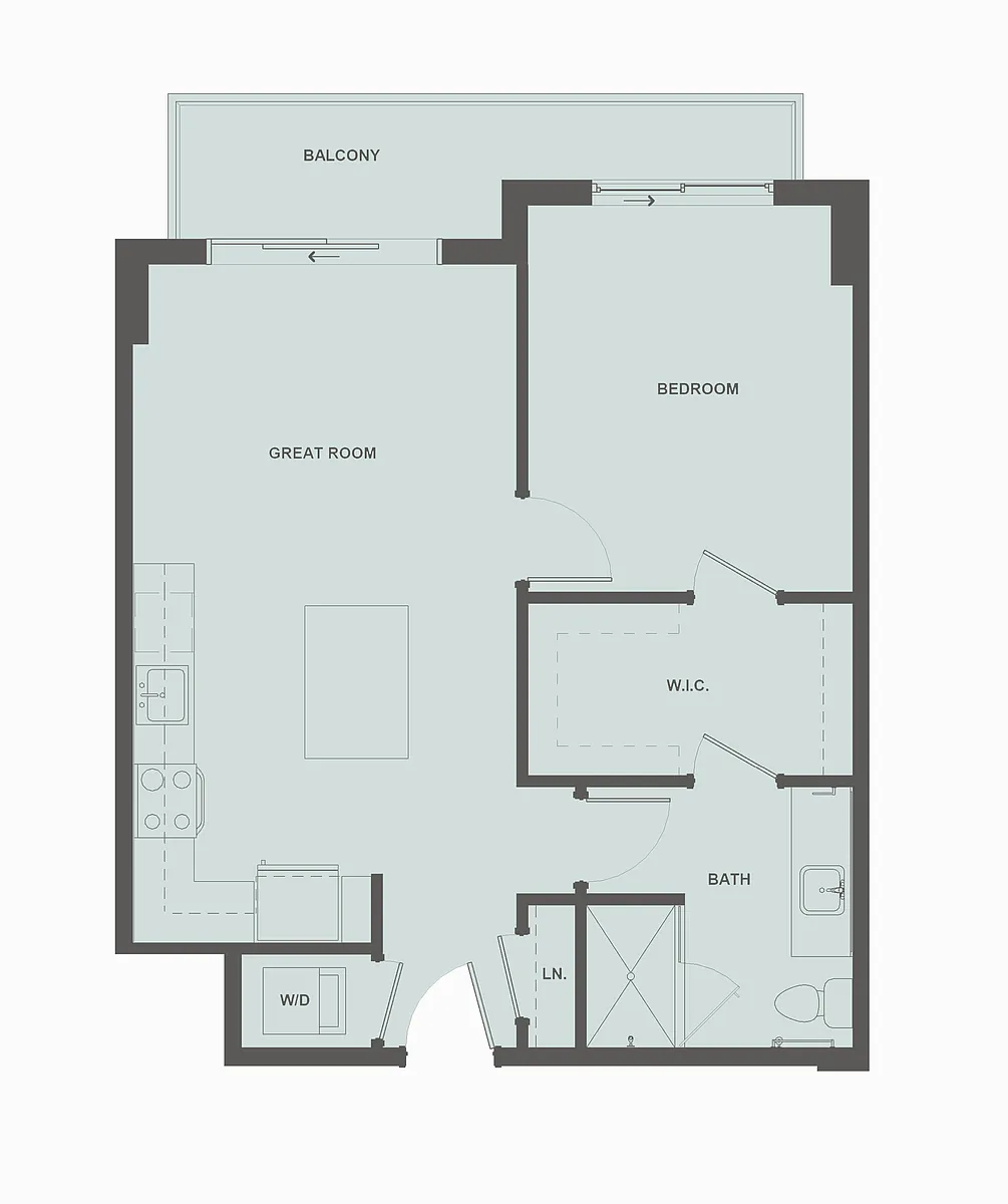 Floor plan A1LL