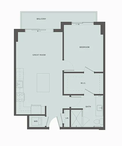 Floor plan A1LL