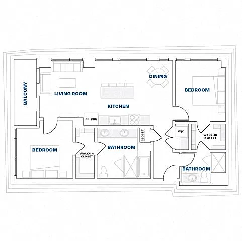 Floor plan B3