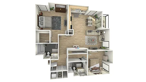 Floor plan B6
