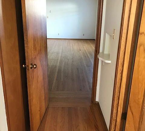 View into bedroom from corridor