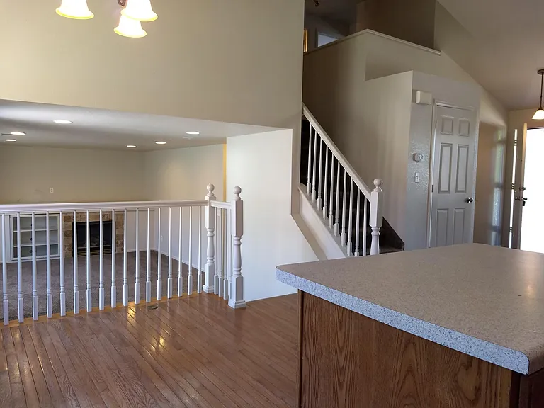 view from kitchen