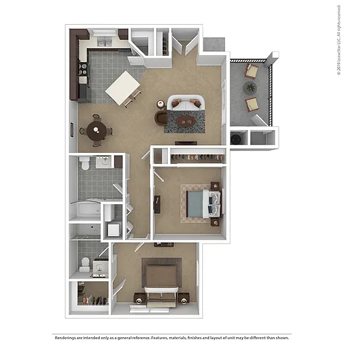Floor plan The Mondavi