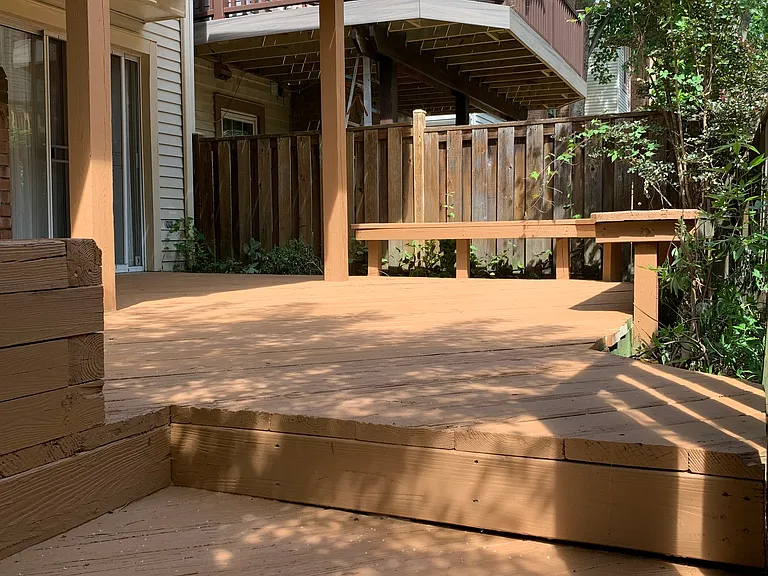 Low deck fresh remodeled in May