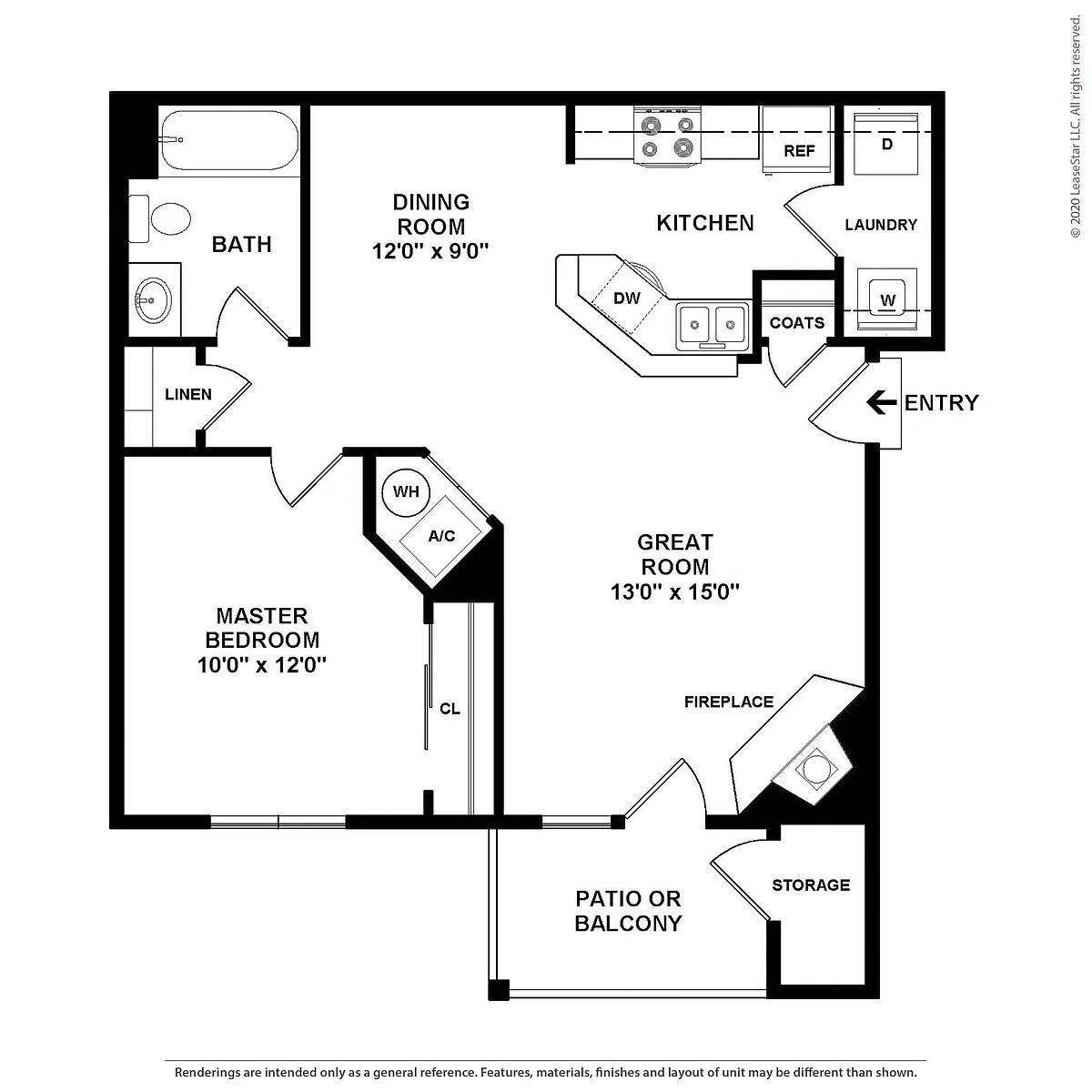 Floor plan The Daisy - Premium
