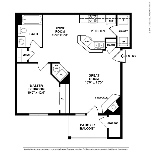 Floor plan The Daisy - Premium