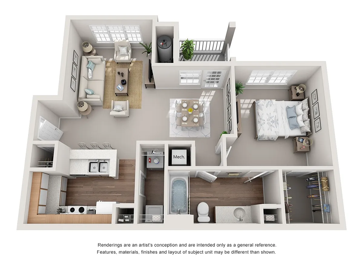 Floor plan The Artic - Program Qualified