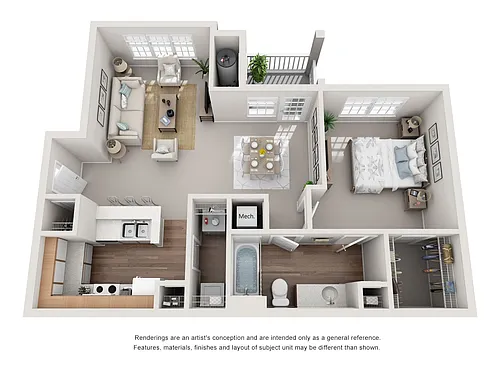 Floor plan The Artic - Program Qualified