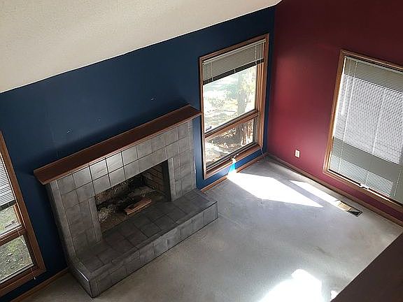 View,  living room from loft