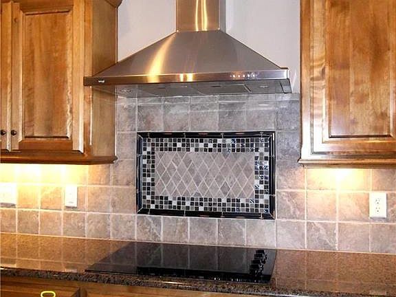 Built-in Cook-Top with Upgraded Copper Exhaust Unit.