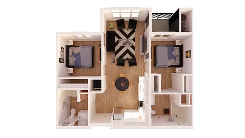 Floor plan The Sanctuary
