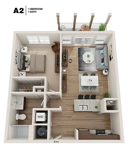 Floor plan A2