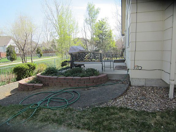 Patio View showing greenbelt & walking path on left
