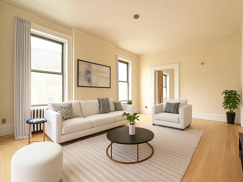 Living Room Virtually Staged