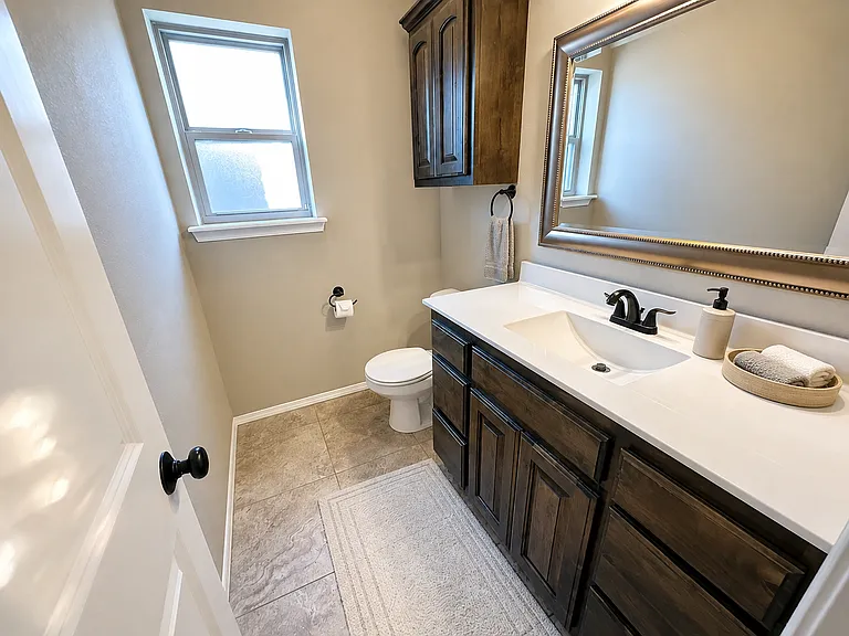 Main level bathroom
