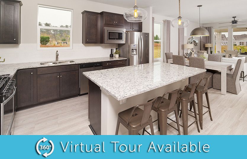 The Contour features an open kitchen, perfect for entertaining.