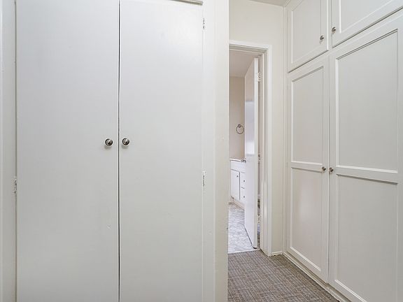 Lots of storage space in hallway