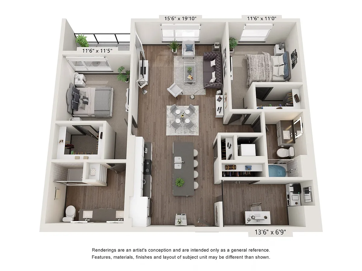 Floor plan B6