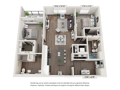 Floor plan B6