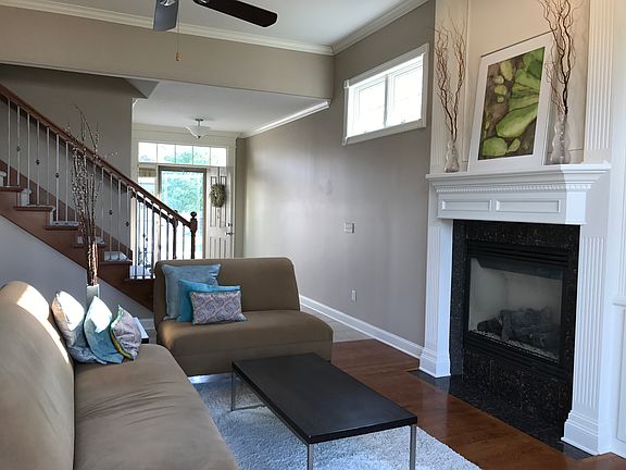 Spacious great room.