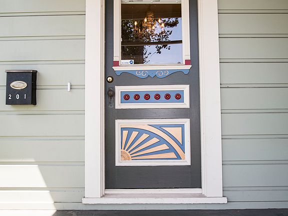 201 Anita Rd. Front Entry Door