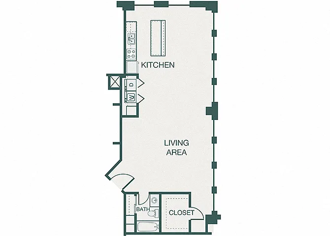Floor plan A15 (Fitzhugh)