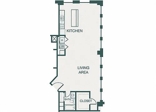 Floor plan A15 (Fitzhugh)