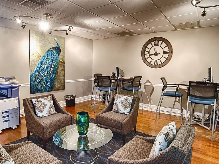 Relax in our leasing center