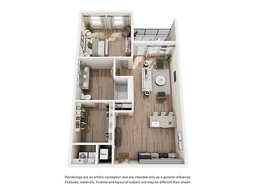 Floor plan A2 - HC