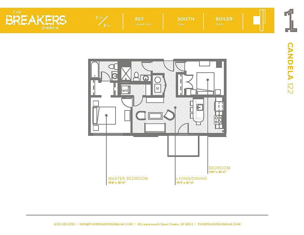 Floor plan Candela Floor Plan