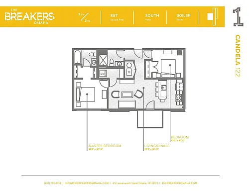 Floor plan Candela Floor Plan