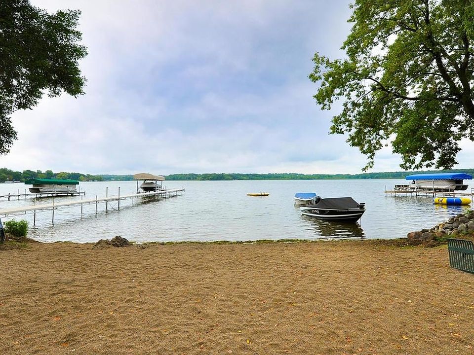 Private beach access owned