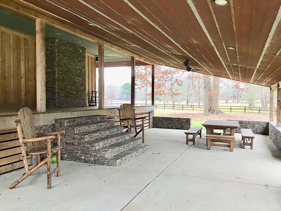 Gathering side porch