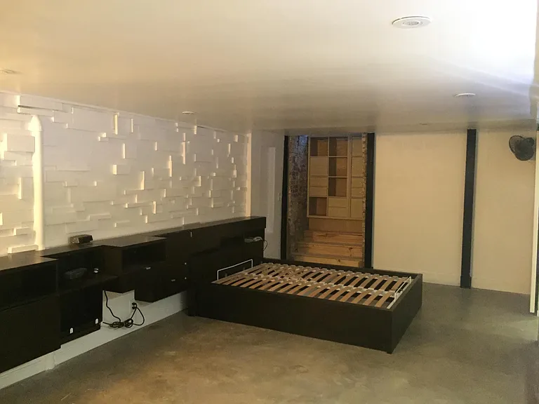 Bedroom with different lighting