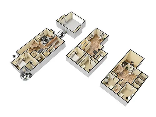 Floor plan C3 3 Bed 2.5 Bath